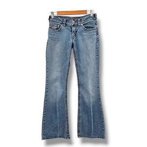 Silver Jeans Women's Distressed Light Wash‎ Bootcut Jeans Size 30/31